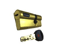 Картинка Цилиндровый механизм Mauer New Wave 4 ключ-ключ-L=77мм/31-46/,цвет латунь, 5 ключей в Вологде Цилиндровый механизм Mauer New Wave 4 ключ-ключ-L=77мм/31-46/,цвет латунь, 5 ключей в Вологде